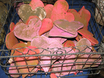 Cutout Heart Ornaments