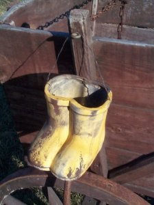 Rain Boot Planter